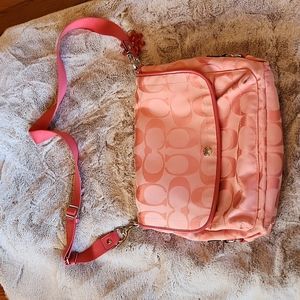 Womens Coach Messenger Laptop Bag